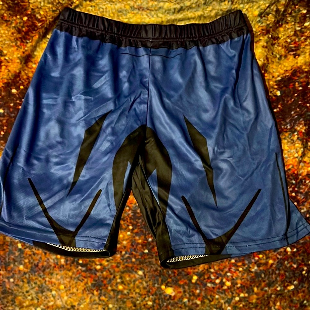Dragon Ball Z - “Just Saiyan” Anime style workout shorts by Encounter Gear